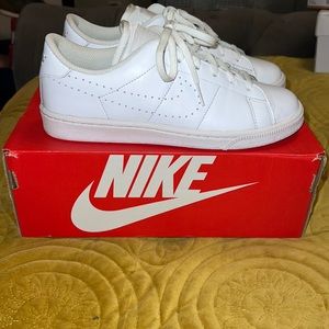 Nike Classic White. Women Size 7 & Kids Size 5.5.